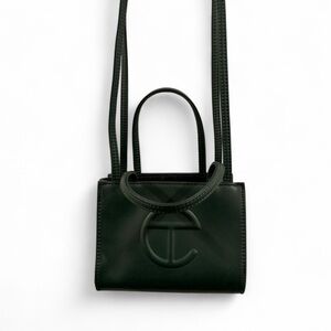 Telfar Mini Shopping Bag in Dark Green